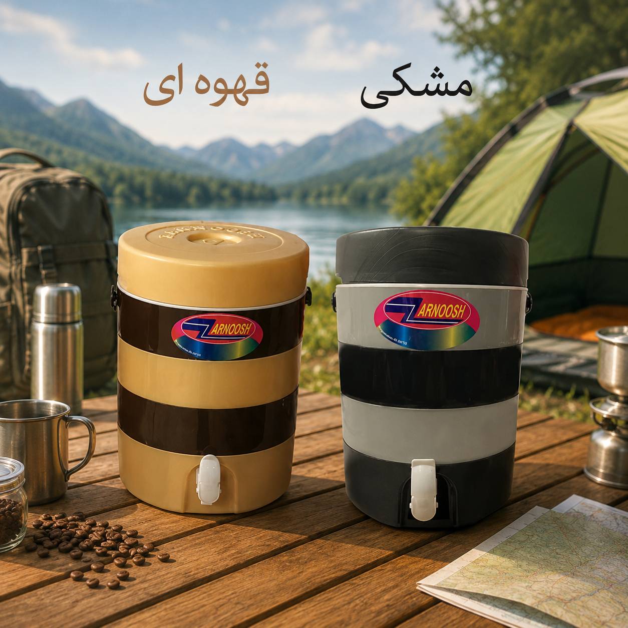 کلمن ۱۰ لیتری زرنوش