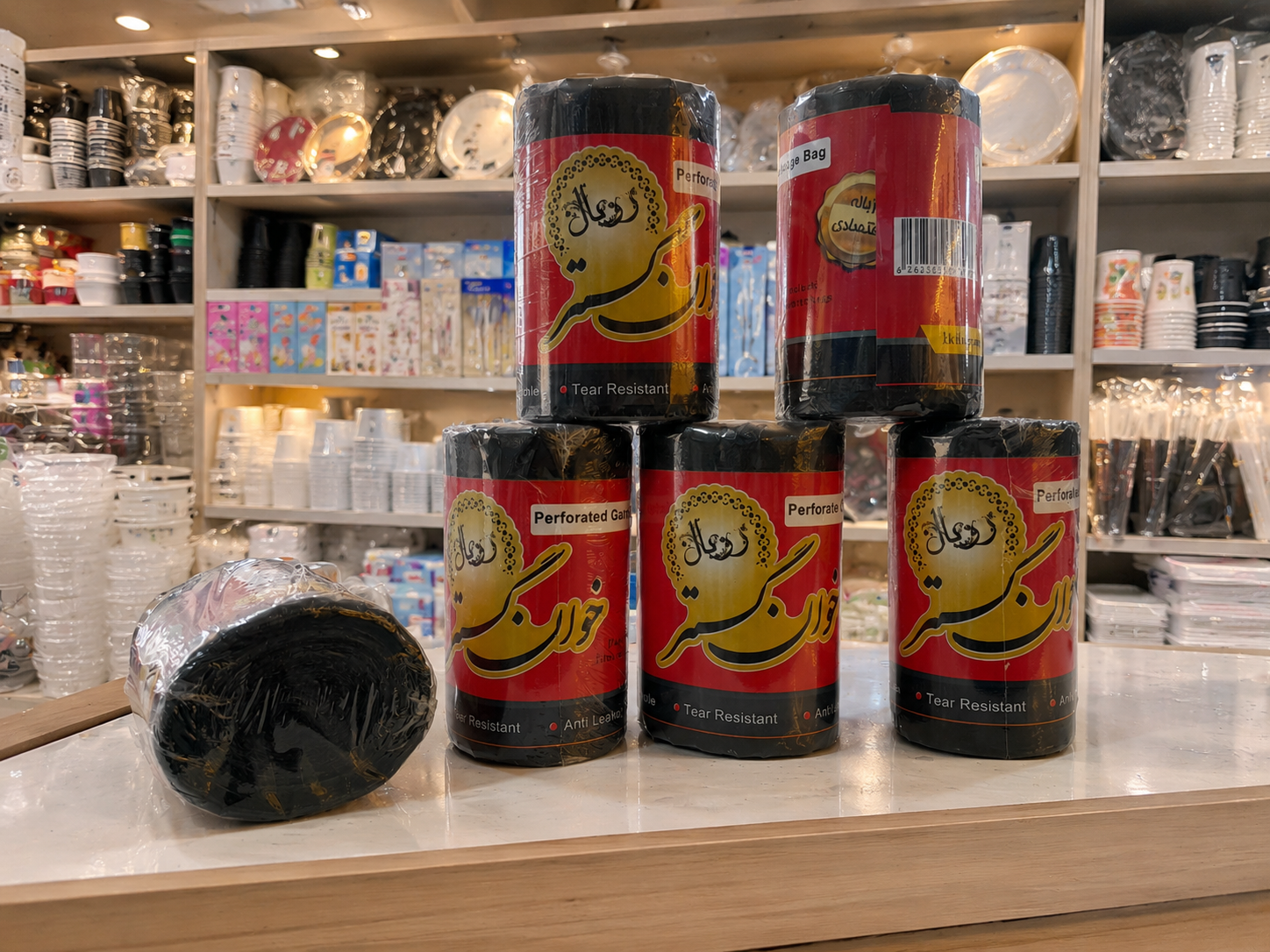کیسه زباله یک کیلویی 60×80 – ضخیم و مقاوم