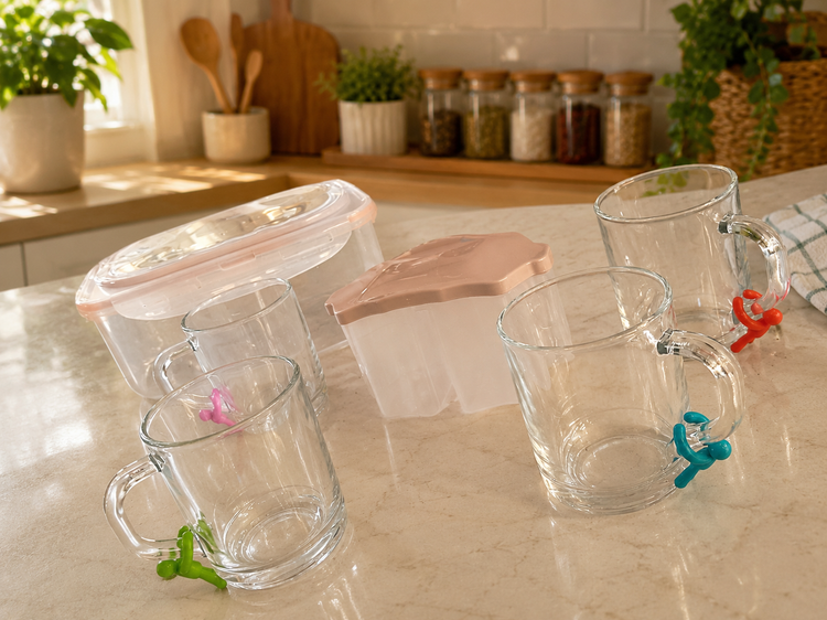 سرویس چای خوری ۴نفره لیمون